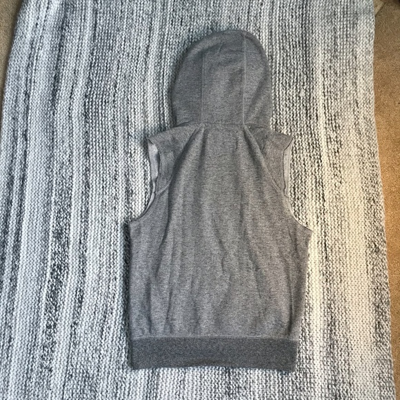 ROOTS Grey Sweatshirt Tank with Hood XS - Picture 4 of 7